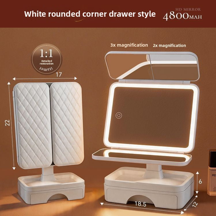 Espejo de Maquillaje LED