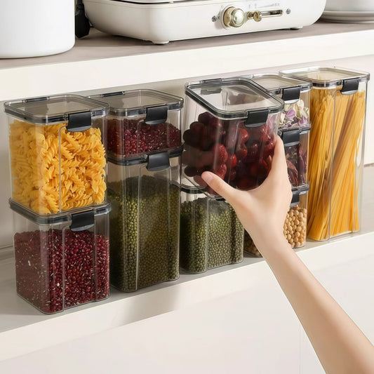 Tarros Transparentes para Cocina