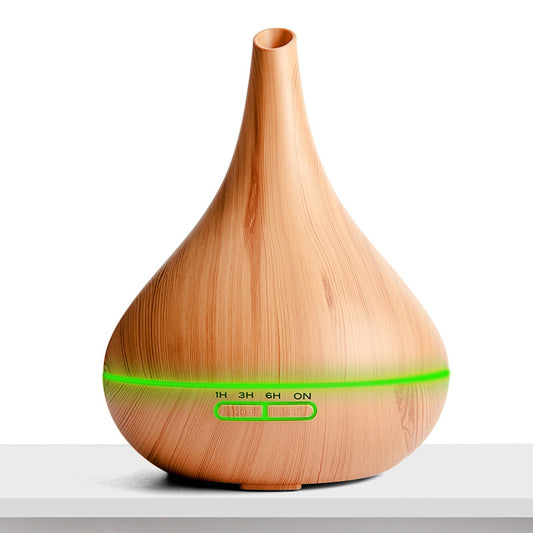 Difusor de aromaterapia de grano de madera