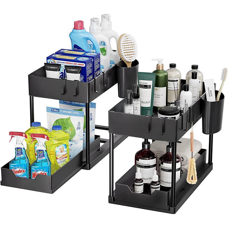 Organizador de cocina extraible bajo el armario