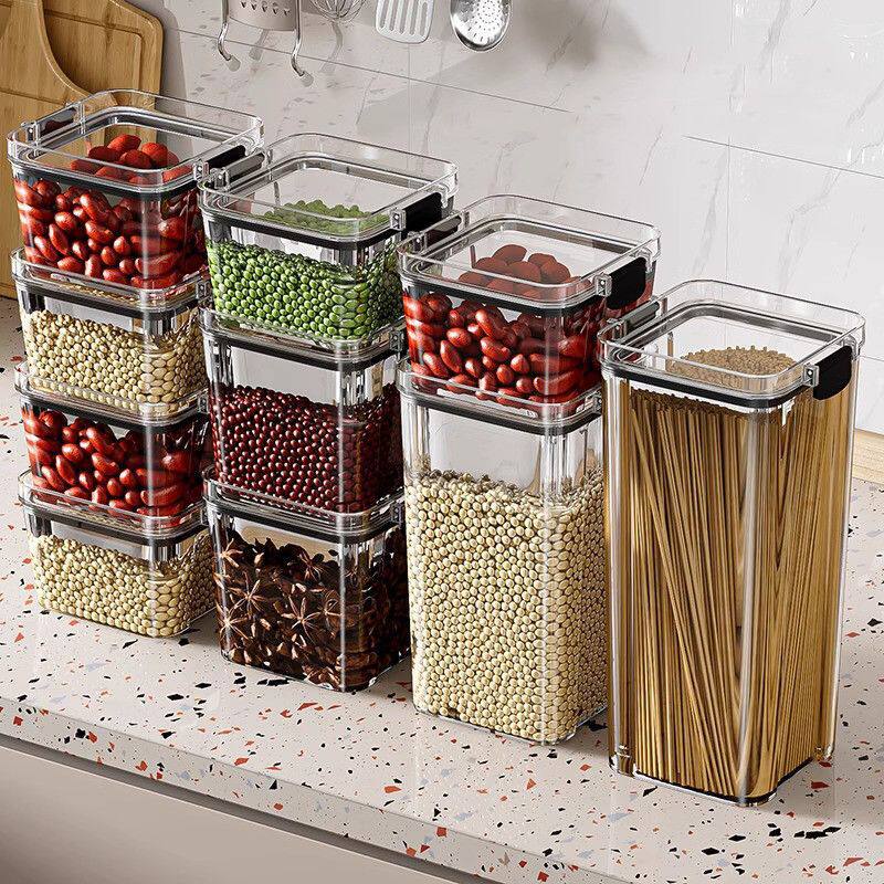 Tarros Transparentes para Cocina