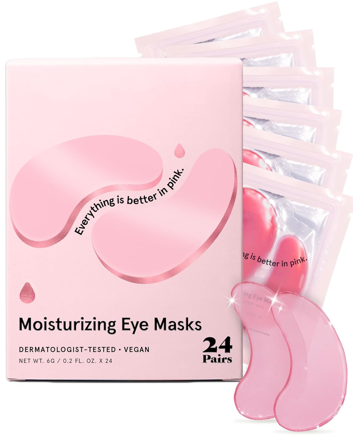 Mascarilla de Colágeno Azul para los Ojos