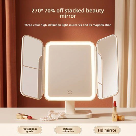 Espejo de Maquillaje LED