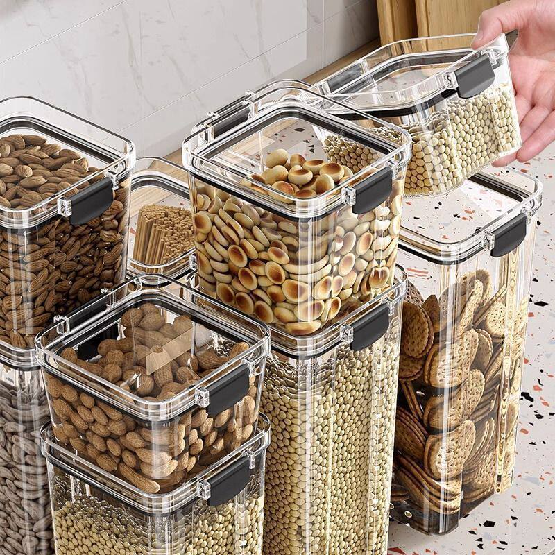 Tarros Transparentes para Cocina