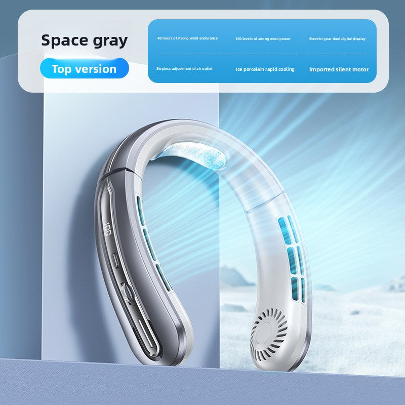 Ventilador Portátil Colgante sin Cuchillas USB