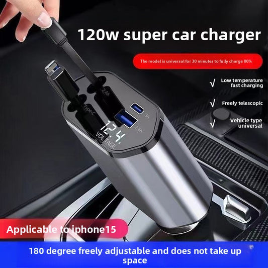 Cargador para Coche 4 en 1