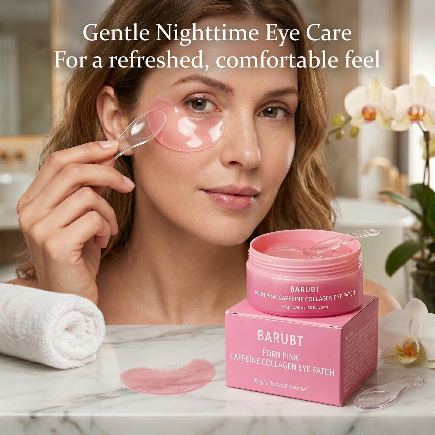 Crema de Colágeno Rosa para Ojos