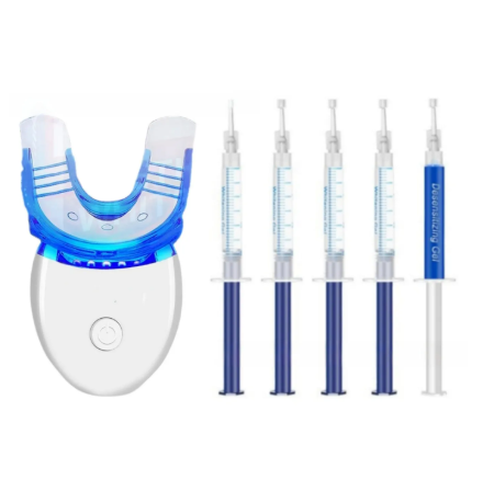 Kit de Blanqueamiento Dental con Luz LED