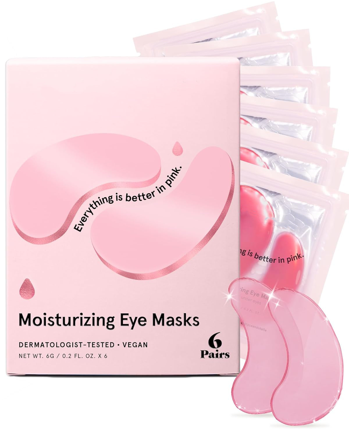 Mascarilla de Colágeno Azul para los Ojos