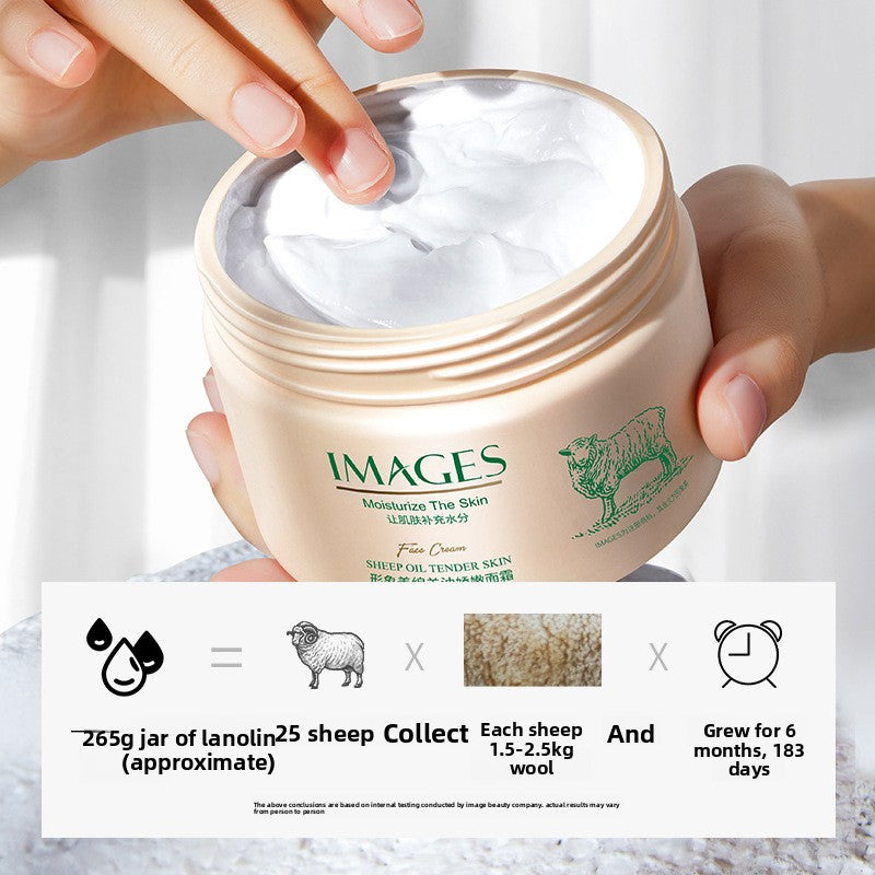 Crema Hidratante Facial con Lanolina