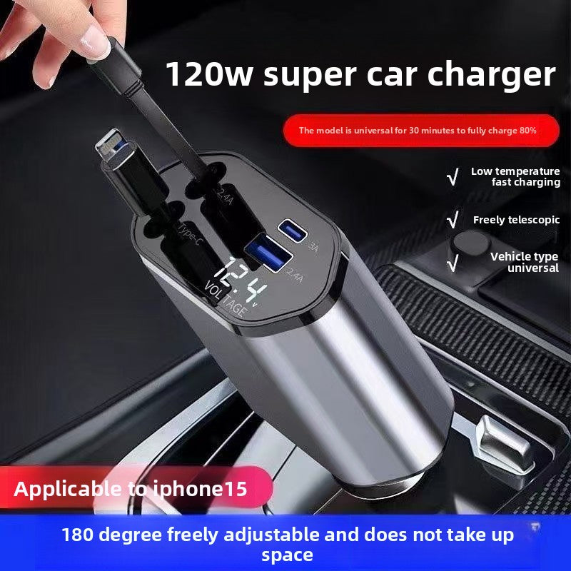 Cargador para Coche 4 en 1