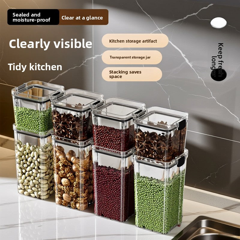 Tarros Transparentes para Cocina